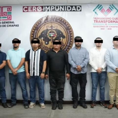 Detienen a 10 policías de Chiapas luego de que se difundiera video que exhibe tortura para obtener declaraciones
