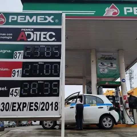 Precio de combustibles