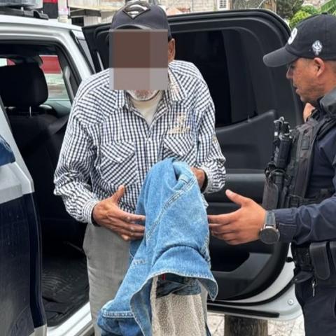 El adulto mayor no recordaba cómo regresar a su domicilio tras salir al centro de la ciudad