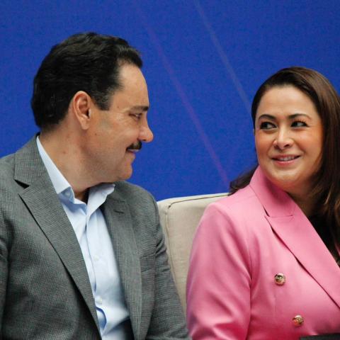Toño Martín del Campo y Tere Jiménez