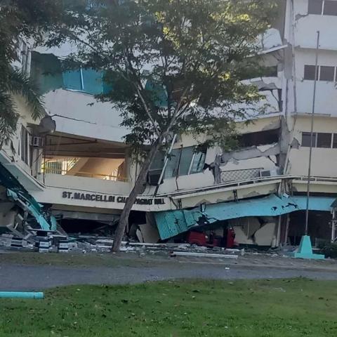 Terremoto de magnitud 7,8 sacude Filipinas