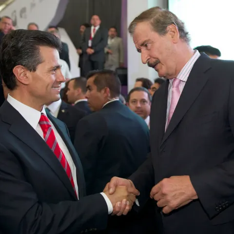 "Como en los viejos tiempo": Fox felicita el triunfo electoral del PRI en Coahuila