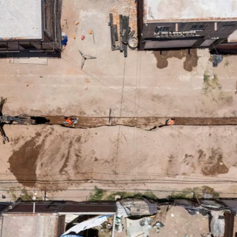 Arrancan obras de construcción y rehabilitación de vialidades en el oriente de Aguascalientes