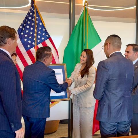 Tere Jiménez amplía la presencia internacional de Aguascalientes con nuevas alianzas en California