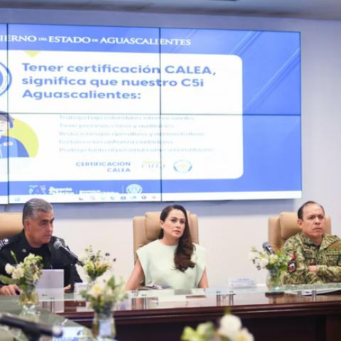 Tere Jiménez reconoce el trabajo del cuerpo de emergencia de Aguascalientes tras intensas lluvias