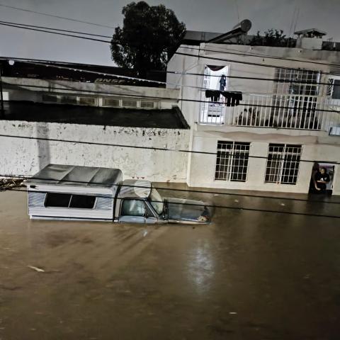 Inundaciones en la Constitución