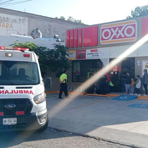 caída