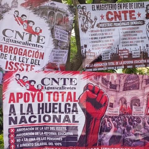 MANIFESTACIÓN DEL MAGISTERIO 
