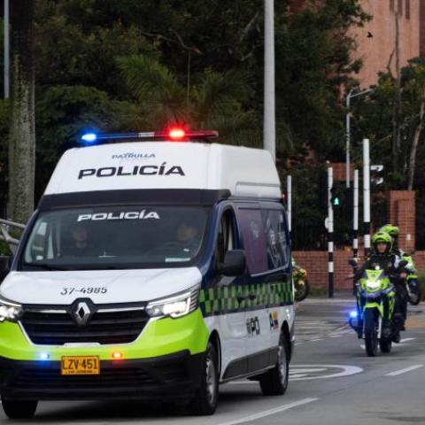 Policía colombiana