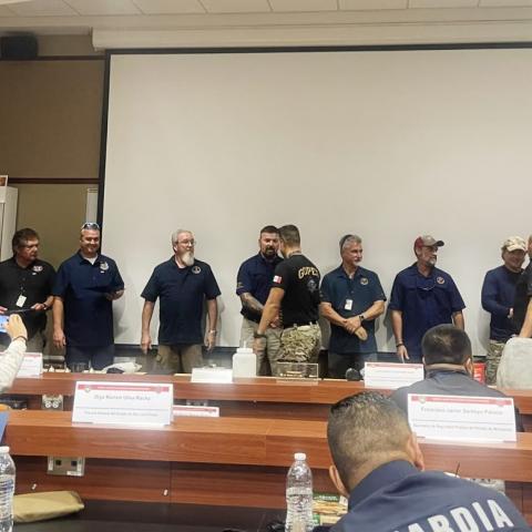 Capacitación de policías