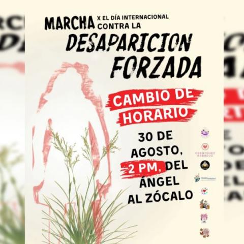 Día Internacional contra la Desaparición Forzada