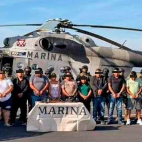 Detenidos en Oaxaca 