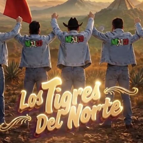 Presentan en "La Mañanera" el tema "México sigue de pie" de Los Tigres del Norte