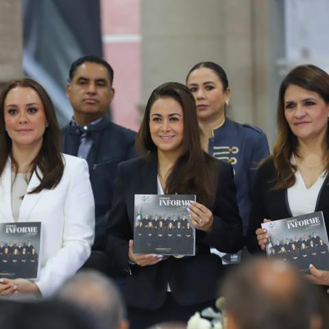 Reconoce Tere Jiménez la contribución de María José Ocampo en el fortalecimiento de la justicia de Aguascalientes