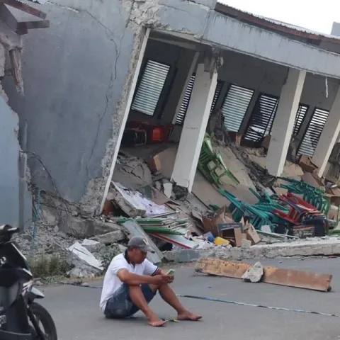 40 mil personas fueron desplazadas tras el terremoto en Indonesia