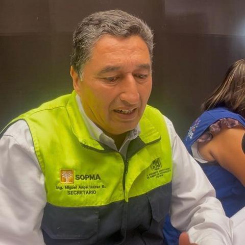 Miguel Ángel Huizar Botello, Srio. Obras Públicas Municipio
