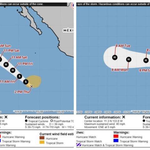 Tormentas tropicales 