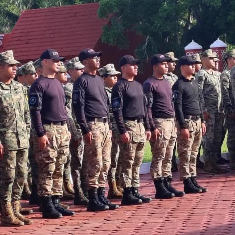 Policía de Aguascalientes toma capacitación con la Marina