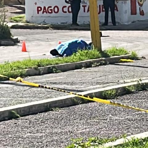 Motociclista fallecido 