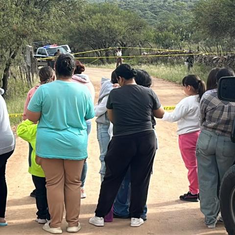 Sucedió en la terracería que conecta Los Lira con la Colonia El Mezquite en Pabellón de Arteaga
