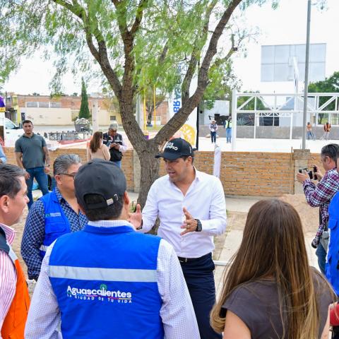 Impulsa Leo Montañez rehabilitación del área recreativa en el Arroyo de Los Arellano
