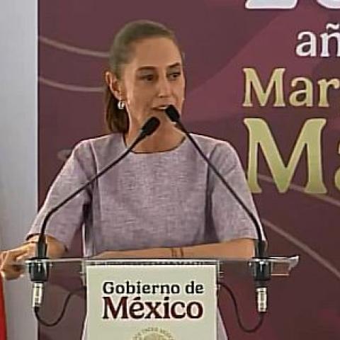 Claudia Sheinbaum en Colima 