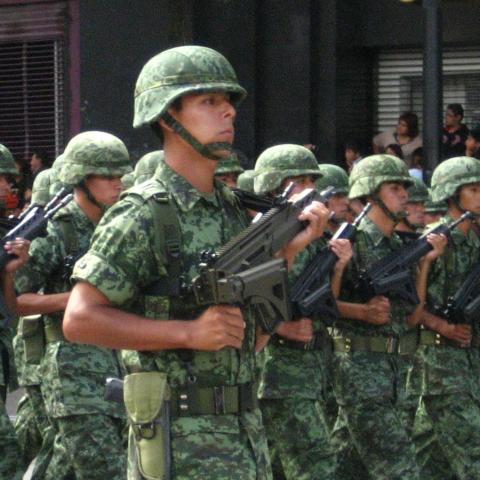 Soldados mexicanos 