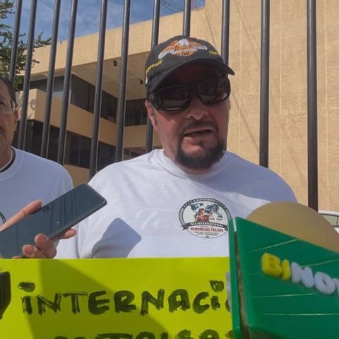 Ernesto pasó más de un año en la cárcel hasta que se comprobó su inocencia; en Aguascalientes se manifiestan contra denuncias falsas
