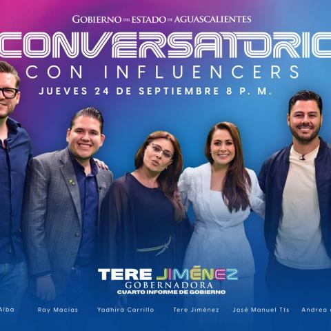 Conversatorio, Tere Jiménez influencers