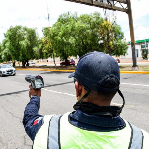 Policías Vial sigue con Operativo Radar para fomentar la conducción responsable