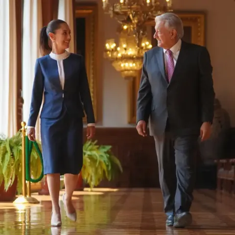 Sheinbaum y AMLO