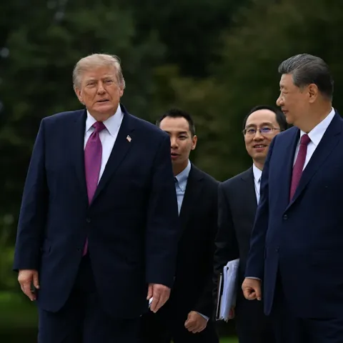 Fue una gran "reunión" la de Xi Jinping y Trump, dice el presidente estadounidense