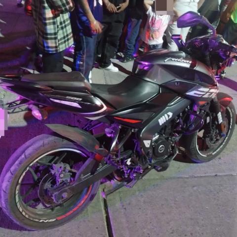 Choque motos 