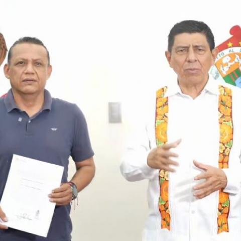 Salomón Jara y Francisco Vásquez