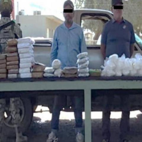 Decomisan 341 kilos de drogas en Sonora y Baja California 