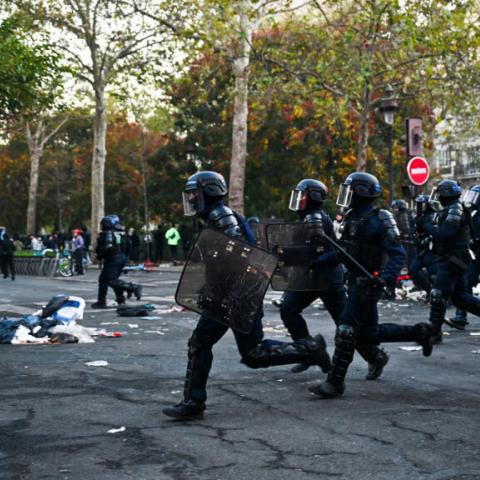 Protestas en Francia