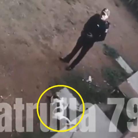La pareja del joven detenido rompe el silencio y ofrece una versión muy distinta a la de la Policía Municipal