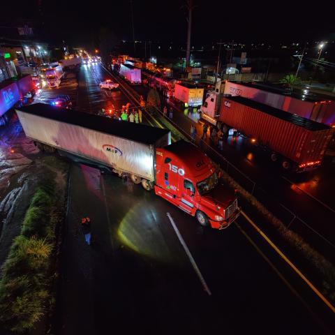 Instan a mejorar laterales al Aeropuerto de Aguascalientes ante accidentes en 45 sur