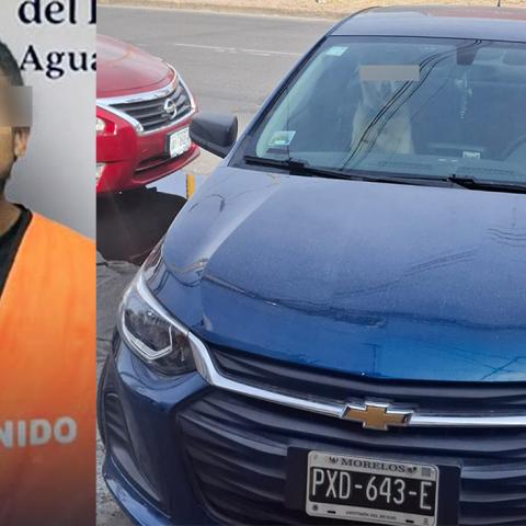 computadoras, joyas, aparatos electrónicos y hasta los documentos de un vehículo Chevrolet Onix, con el que presuntamente escapó después de cometer el robo
