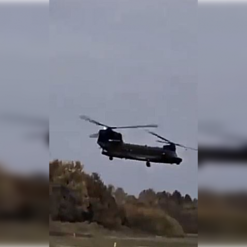 Avión accidentado en Bosnia