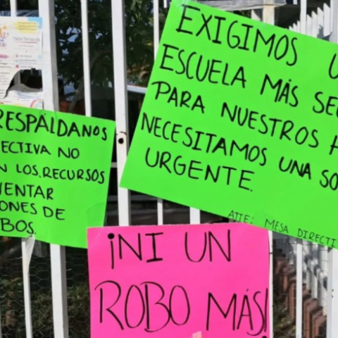 Suman cinco robos a escuelas de Aguascalientes en 2026; construirán barda en primaria Eloisa Barbosa Chávez