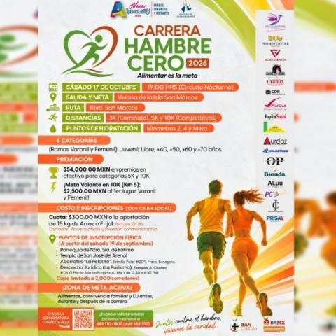 Carrera Hambre Cero 2026 