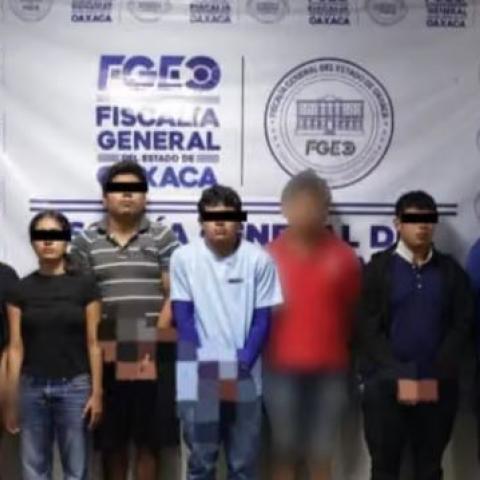 Detenidos en Oaxaca
