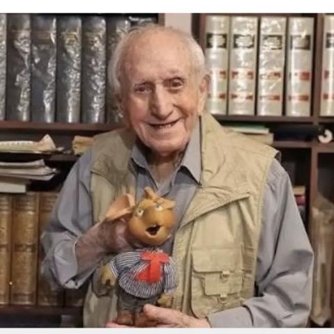 Muere Peppino Mazzullo, la legendaria voz de Topo Gigio, a los 100 años