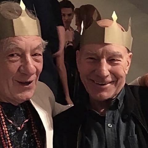 Ian McKellen despide a su amigo Patrick Stewart con emotiva carta 