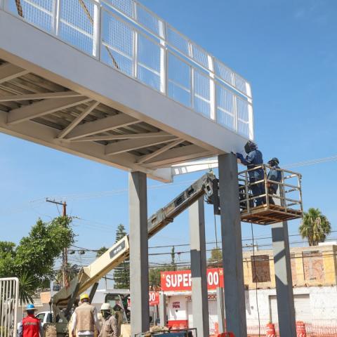 Construirán puente peatonal frente a Ceresos de Aguascalientes; lanzan licitación 