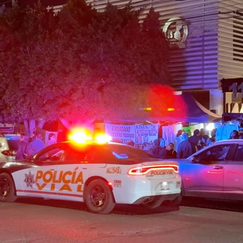 Por inseguridad, trabajadores del IMSS AGS retiran plantón permanente en sindicato 