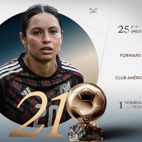 Scarlett Camberos Balón de Oro 2021