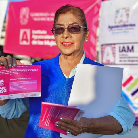 "Las mujeres no están solas": Tere Jiménez en su Cuarto Informe de gobierno