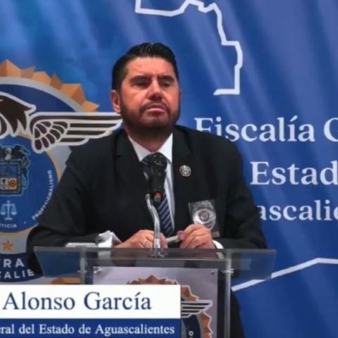 Manuel Alonso García, Fiscal General de Aguascalientes 